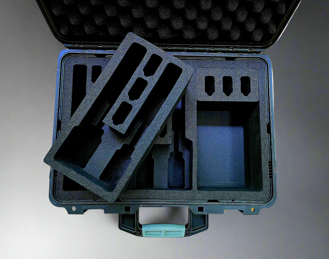 The ULTIMATE Range, Transport & Storage Handgun Case - Holds 4 to 6 Pistols & Gear! - K1TS-1
