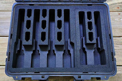 The ULTIMATE Range, Transport & Storage Handgun Case - Holds 4 to 6 Pistols & Gear! - K1TS-1